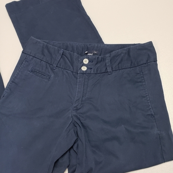 Gap factory womans navy blue boot cute pants size 2 - Picture 2 of 10